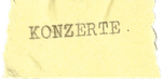 Konzerte